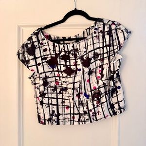 Milly Crop Top Size 8 NWT